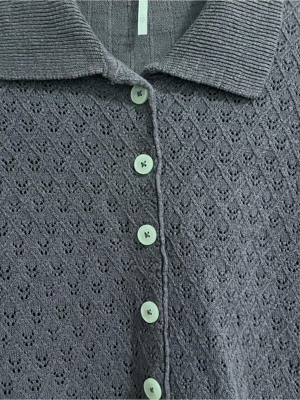 Free People Ribbed Knit Cardigan